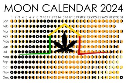 Calendario lunar 2024