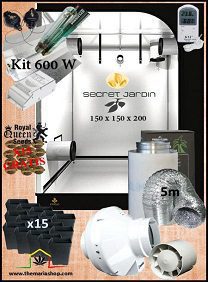 Kit armario de cultivo interior completo 145
