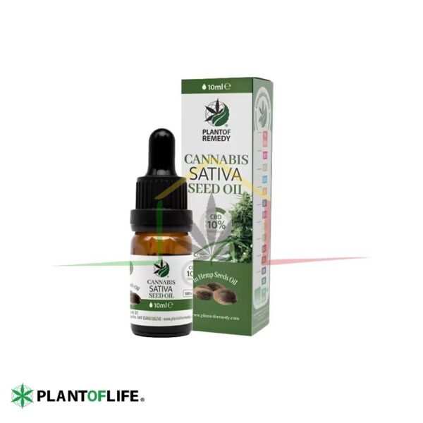 aceite cbd 10% cañamo plant of remedy