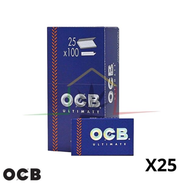 caja 25 paquetes OCB doble Ultimate