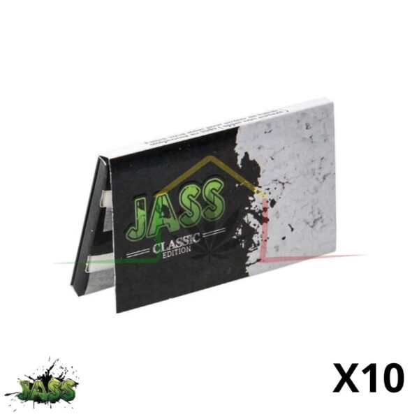 10 libritos de Papel de liar Jass Regular Doble