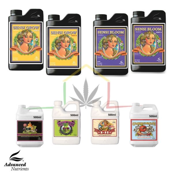 Pack Principiante "Sensi Grow & Bloom" 1l - 500ml