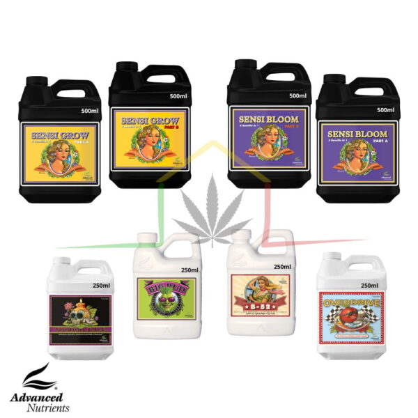 Pack Principiante "Sensi Grow & Bloom" 500ml - 250ml