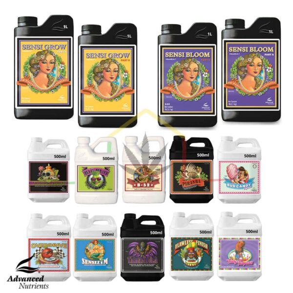 Pack Cultivador Profesional "Sensi Grow & Bloom" 1l - 500ml