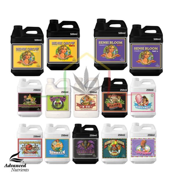 Pack Cultivador Profesional "Sensi Grow & Bloom" 500ml - 250ml