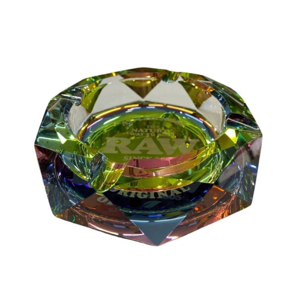 cenicero cristal Raw Rainbow